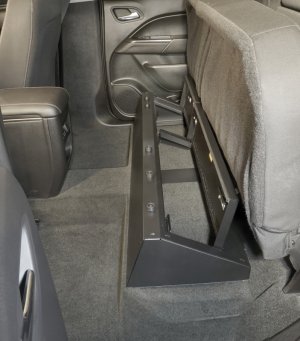 GMC Canyon Underseat Lockbox - Rear - Tuffy Products - Full Width with Pry-Guard Locking System - `14-`22